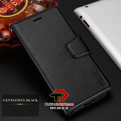 Bao da dạng ví dành cho SamSung Galaxy A24 4G hiệu Hanman có quai cài - hàng chính hãng