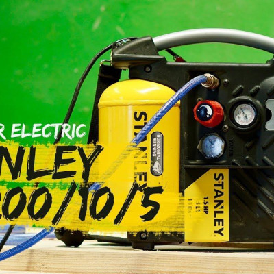 MÁY NÉN KHÍ KHÔNG DẦU 1.5 HP 5L STANLEY DN200/10/5 - HÀNG CHÍNH HÃNG