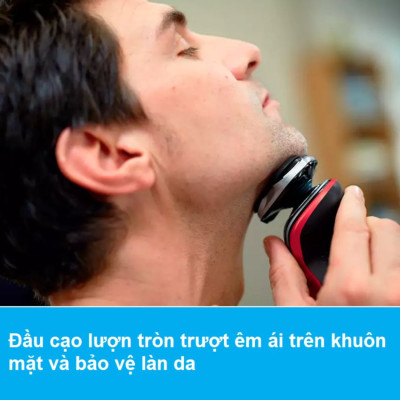 Máy cạo râu khô và ướt cao cấp thương hiệu Philips S5390/12 - Hàng Nhập Khẩu