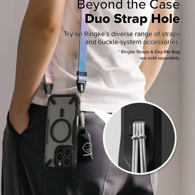 Ốp lưng cho iPhone 16 Pro Max / 16 Pro RINGKE Fusion X Magnetic - Hàng Chính Hãng