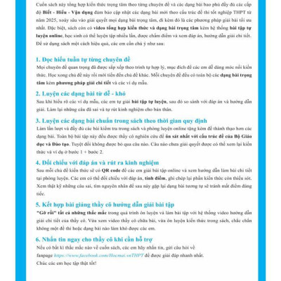 Sách - Học Giỏi Toàn Diện Toán-Lí-Hóa Lớp 12 (Theo Chương Trình GDPT Mới) (Tái Bản 2024)