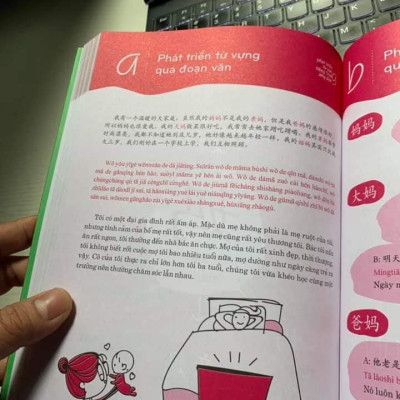 Sách- Combo gửi tôi thời Thanh Xuân song ngữ Trung việt có phiên âm MP3 nghe + Phát triển từ vựng tiếng Trung Ứng dụng (in màu) (Có Audio nghe) +DVD tài liệu