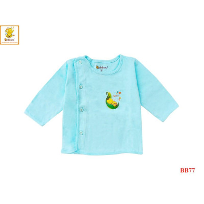 Bộ sơ sinh 100% cotton bác sĩ quần dài mặc bỉm BABIBOO - BBC20