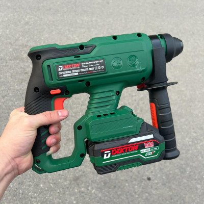 COMBO Máy khoan bê tông pin 21V Dekton M21-RH2603CP KÈM 1 PIN M21-B3000 + 1 SẠC M21-S20 DEKTON + TẶNG 1 PIN M21-B3000 - KM_T8 -HÀNG CHÍNH HÃNG