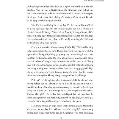 Sách - Thiện Và Ác