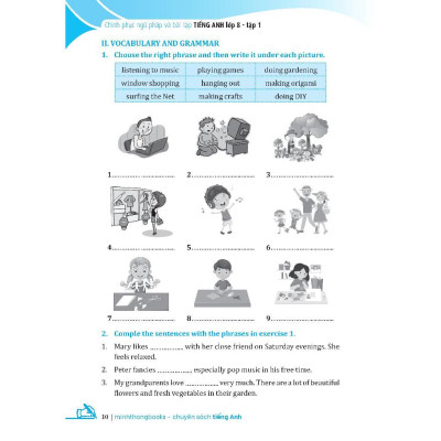 Sách - Global Success - Chinh Phục Ngữ Pháp Và Bài Tập Tiếng Anh Lớp 8 - Tập 1 - Minh Thắng