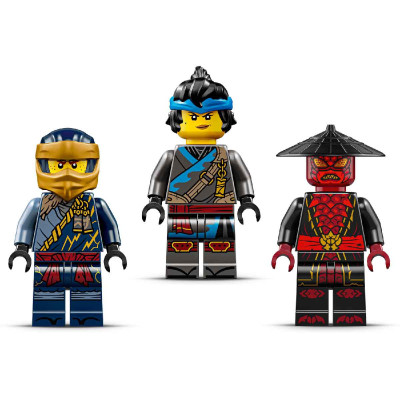 LEGO NINJAGO 71840 Đồ Chơi Lắp Ráp Rogue Vs. Drix: Trận Chiến Siêu Xe (111 chi tiết)