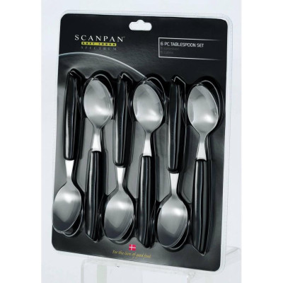 Bộ thìa inox Scanpan Spectrum 51700899, thương hiệu Đan Mạch, chất liệu cao cấp, an toàn cho sức khỏe