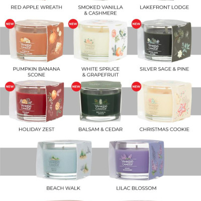 Nến ly mini Yankee Candle (37g) - Balsam & Cedar