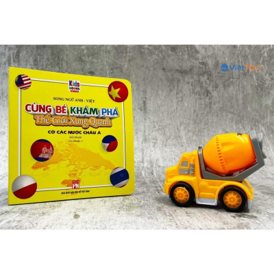 Sách - Boxset Cùng Bé Khám Phá Thế Giới Xung Quanh - Song Ngữ Anh Việt - Việt Thư