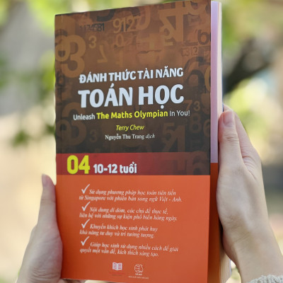 Sách Đánh Thức Tài Năng Toán Học 3, 4, 5 ( Combo 3 Cuốn ) - Tổng hợp kiến thức toán học lớp 3 đến lớp 6, Hiệu sách Genbooks