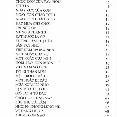 Ngày Xưa Của Con