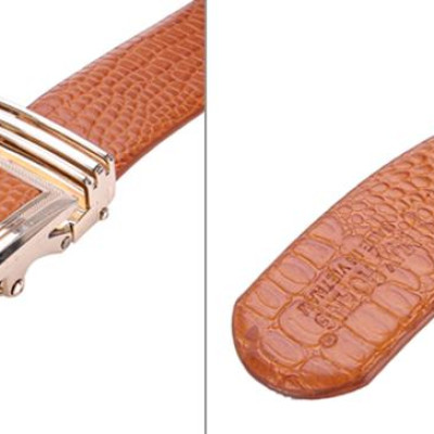 Bộ Ví & Thắt Lưng Nam Vân Cá Sấu Huy Hoàng HT2119-HT4113 (23 x 11,5 cm) - Da Bò