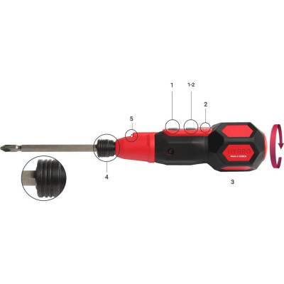 Máy vặn vít cầm tay  HIT-K01-1BIT