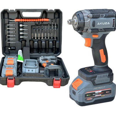 MÁY SIẾT BULONG 21V 380N.M (XÁM KG GALAXY) AKUZA B380 - HÀNG CHÍNH HÃNG