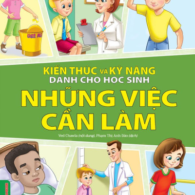 Combo 2 Quyển Kiến Thức Và Kỹ Năng Dành Cho Học Sinh: Những Việc Cần Làm + Sức Khoẻ Và Bệnh Thường Gặp 