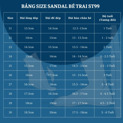 Dép sandal bé trai 1 - 5 tuổi quai hậu quai ngang kiểu dán nhẹ êm da mềm cao cấp đi học đi biển ST99 NHÍM SHOP