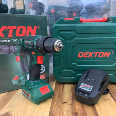 MÁY KHOAN BÚA PIN 10MM 550W DEKTON D21-MK10 - HÀNG CHÍNH HÃNG