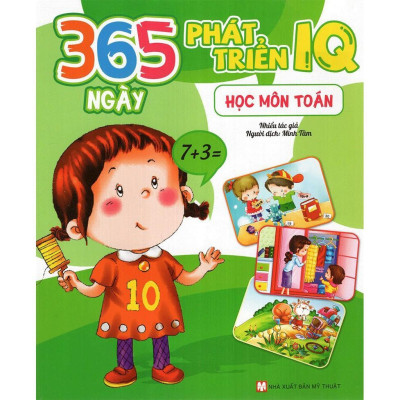 Sách - 365 Ngày Phát Triển IQ - Học Môn Toán - Tân Việt Books