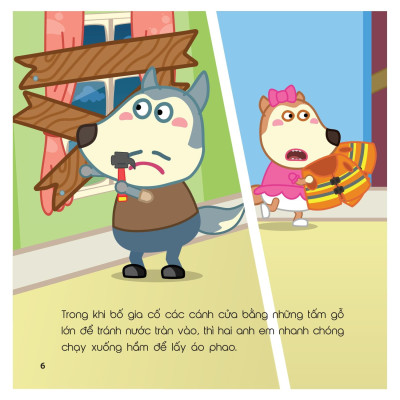Kỹ Năng Sống - Cùng Wolfoo Rèn Kỹ Năng An Toàn - Khi Xảy Ra Lũ Lụt - Bản Quyền