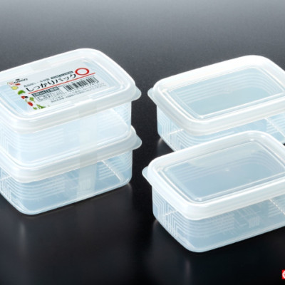 Set 02 hộp đựng thực phẩm Firm Pack O 280ml x2 - Hàng nội địa Nhật Bản (#Made in Japan) |#K170| |#280ml|