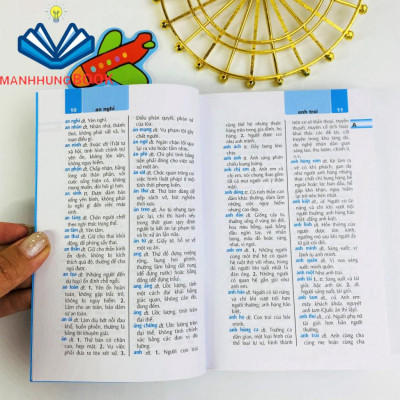 Sách - Từ Điển Tiếng Việt Thông Dụng Mini (Bìa Xanh) .