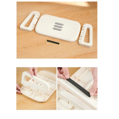 Ghế Gác Chân Công Thái Học Ghế Kê Chân Ghế Gác Chân Văn Phòng MÀU ĐEN