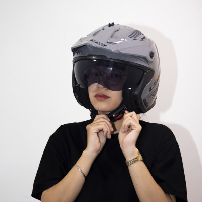 Mũ Bảo Hiểm Đa Năng LS2 OF606 Drifter - GARA20