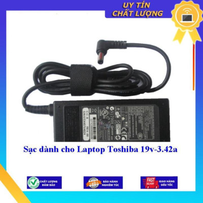 Sạc dùng cho Laptop Toshiba 19v-3.42a  - Hàng Nhập Khẩu New Seal