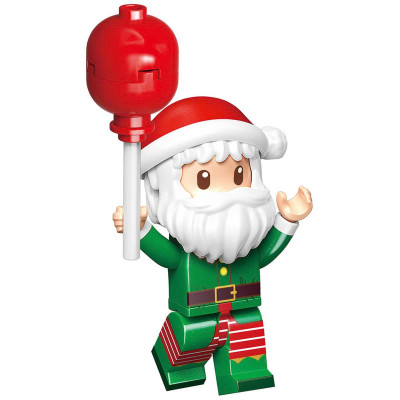 Đồ Chơi Lắp Ráp Chủ Đề Giáng Sinh - Gingerbread Man Ice Cream Pie - Keepplay K29804 (164 Mảnh Ghép)