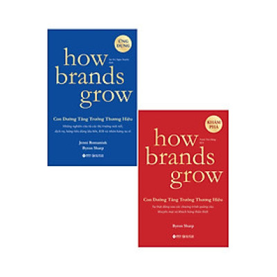 Combo How Brands Grow - Con Đường Tăng Trưởng Thương Hiệu (Bộ 2 Cuốn) _AL