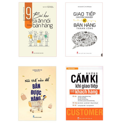 Sách: Combo Thủ Thuật Giao Tiếp Chinh Phục Khách Hàng