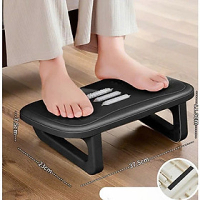 Ghế Gác Chân Công Thái Học Ghế Kê Chân Ghế Gác Chân Văn Phòng MÀU ĐEN