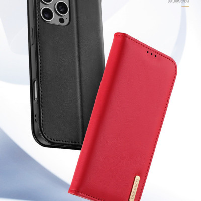 Bao da Dux Ducis cho iPhone 13 Pro Max dạng ví - hàng chính hãng 