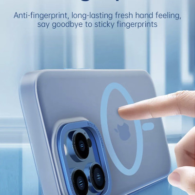 Ốp Wiwu Ultra Thin Frosted phone case UTFC-103 Cho Iphone 14 được làm bằng PC mờ, thiết kế trong suốt, chống oxy hóa, không dễ ố vàng - Hàng Chính Hãng