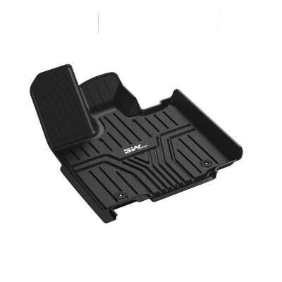 Thảm lót sàn xe ô tô  HONDA ACCORD 2017-đến nay Nhãn hiệu Macsim 3W chất liệu nhựa TPE đúc khuôn cao cấp - màu đen