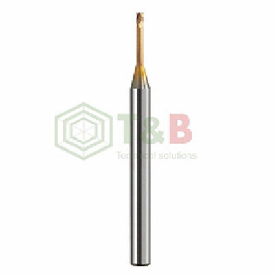 Dao Phay Phẳng 4 Me Cổ Dài D 2 x 16 x 60 L Union Tool Model HLS4020-160,Dao phay ngón gia công sau nhiệt