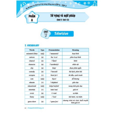 Sách - GLOBAL SUCCESS - Bộ đề kiểm tra định kỳ 4 kỹ năng tiếng anh lớp 6 tập 2 (có đáp án)