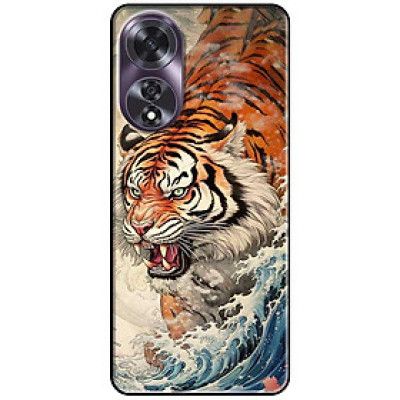 Ốp lưng cho Oppo A36 - A60 4G - A74 - A76 - A95 4G - A96 4G - Hổ Gruu - Hàng Chính Hãng