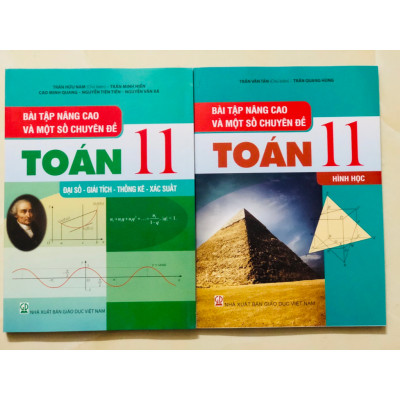 Sách - Combo Nâng cao và phát triển Toán + Bài tập nâng cao và một số chuyên đề Toán 11 (2023)