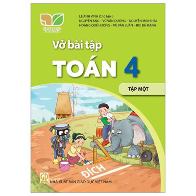 Sách Giáo Khoa Vở Bài Tập Toán 4 - Tập 1 (Kết Nối) (Chuẩn)
