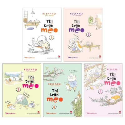 Combo Thị Trấn Mèo: Tập 1 Đến Tập 5 (Bộ 5 Tập)