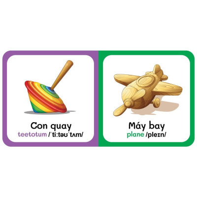 Sách - Từ Điển Bằng Hình Đầu Tiên Của Bé Từ 0-6 tuổi - Song Ngữ Anh Việt - Combo 9 Cuốn - Việt Thư