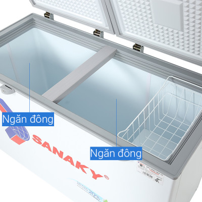 Tủ đông Sanaky Inverter 270 lít VH-3699A2KD - Hàng Chính Hãng - Chỉ Giao Hồ Chí Minh