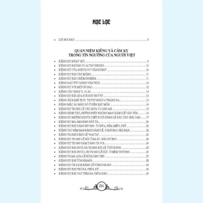 Sách - Kiêng Và Cấm Kỵ Của Người Việt Xưa Và Nay - VIETNAMBOOK