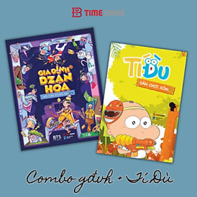 Combo Gia Đình Dzăn Hóa và Tí Đù: Gia Đình Dzăn Hóa Nơi Tình Yêu Bắt Đầu Bất Ổn + Tí Đù Dân Chơi Xóm