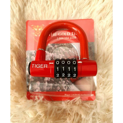 Khóa Số Tiger Japan Chữ U 4 Mã Số Loại Lớn