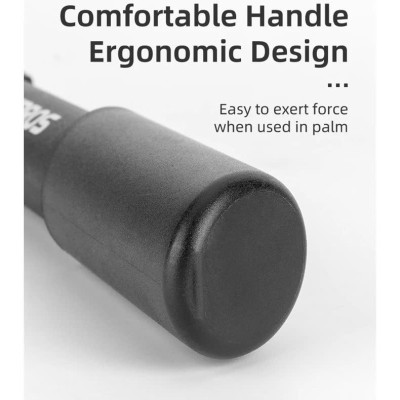 Bơm Xe Đạp Mini Treo Xe Gắn Khung Sườn Có Đế Gắn Sử Dụng Khẩn Cấp 80Psi Siêu Nhẹ GỒM 1 Bơm, 1 giá đỡ, 2 vít