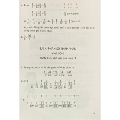 Hướng dẫn giải bài tập Toán 5 - Tập 1 ( Bám sát SGK KNTT) (HA-Mk)