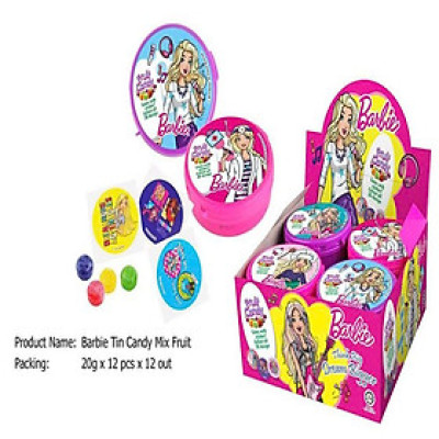 KẸO HỘP BARBIE HƯƠNG TRÁI CÂY (DAISY)